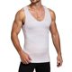 thumbnail image 1 of Camiseta de compresión para hombre, chaleco adelgazante: manga corta, nailon, efecto reductor del pecho, tallas M-XXL, ideal para fitness y verano., 1 of 4