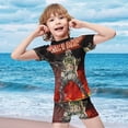 thumbnail image 4 of Apex Legends Octane Boys 2-Piece Swimsuit Set Bathing Suit Short Sleeve Swimwear Sets with Swim Trunk 10-12Y(150cm), 4 of 7