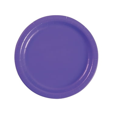Amethyst Rnd Dinner Plates 24 Piece(S) - Party Supplies - 24 Pieces