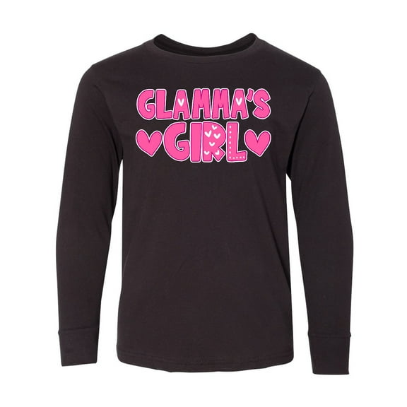 Inktastic Glamma's Girl Long Sleeve Youth T-Shirt