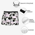 thumbnail image 6 of Balery Cute Animal with Cow Men's Boxer Briefs, Soft and Breathable Cotton Underwear with nylon Waistband-Small, 6 of 9
