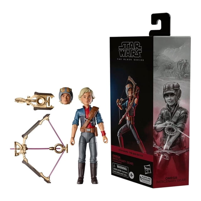Figura de Acción Star Wars Hasbro Omega 6 Pulgadas