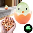 thumbnail image 3 of 1 Pcs Luminous Mini Chicken, Resin Cute Glowing Eggshell Chicks, Colorful 3D, DIY Home Decoration for Daily Display DIY Moss Landscape Fairy Garden Accessories 0.78x0.66", 3 of 9