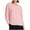 Womens Tops Pink, variant on ylioge S-5X Plus Size Fleece Sweatshirts for Women Long Sleeve Sherpa Shirts Womens Casual Solid Color Pullover Slim Crewneck Thermal Sweatshirt Tops