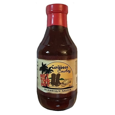 Caribbean Cowboy Not Too Hot BBQ Sauce...Not too hot, but it will warm you up!