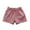 Dusky Pink, variant on XBASW Kids Baby Summer Casual Shorts for Girls Elastic Waist Jogger Shorts Pants Toddler Solid Color Five Pants 2-1T