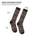 thumbnail image 3 of Compression Socks for Men Women -Multicolored Butterflies C Knee High Compression Stockings for Men Women, 3 of 5