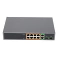 thumbnail image 2 of Conmutador POE Gigabit completo RJ45 IEEE 802.3af/at 8 puertos SFP 150W Dispositivo de red 100‑240VUS Enchufe, 2 of 8