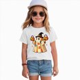 thumbnail image 6 of NOLDARES Children Girls Boys Tops Halloween Themed Cartoon Printed Short Sleeved Crew Neck T Shirt(White,7-8 Years), 6 of 7