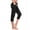 Black, variant on SEMPAI Cargo Capri Leggings for Women Drawstring Stretch Mid Waist Capri Pant Loose Casual Yoga Athletic Gym Pant with Pocket