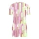 thumbnail image 5 of Camisetas de Mujer Casual Impreso Cuello Redondo de Manga Corta con Pantalones Cortos Elástico de la Cintura, Nylon para Diario Y Todas las Estaciones, 5 of 5
