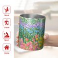 thumbnail image 5 of 12oz Coffee Tumblers Pioneer Flower Stainless Steel Vacuum Insulated Travel Tumbler Coffee Cups Mug with Lid and Straw with Cleaning Brush for Cold & Hot Drinks, 5 of 5