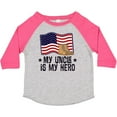 thumbnail image 3 of Inktastic My Uncle is My Hero Military Nephew Boys or Girls Toddler T-Shirt, 3 of 5