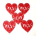 thumbnail image 3 of Stained Glass Birds Small Large Ball Decorations Ceiling 10pcs Valentines Day Decoration Heart-shaped Mask Souvenir Tree Hanging Ornament Ball Bead Chain Roll, 3 of 7