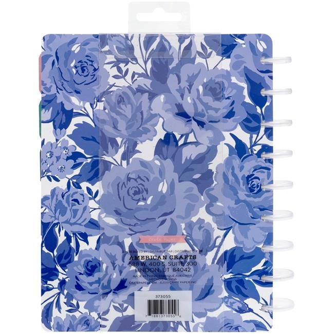 American Crafts 373055 7.5 x 9.5 in. Maggie Holmes Day-to-Day Undated 12-Month Planner, Sweet Rose