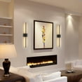 thumbnail image 6 of C Cattleya Black Dimmable Adjustable Color Temperature Chargeable Rotatable LED Indoor Wall Lamp with Touch and Remote Control, 6 of 7