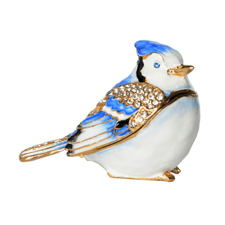 Songbird Treasures Hummingbird Music Box Resin Trinket Box