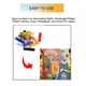 thumbnail image 3 of 70 Piezas de Azulejos de Mosaico de Vidrio con Forma de Rectángulo para Artes DIY Manualidades para Niños 10x40mm, 3 of 8