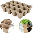 thumbnail image 5 of Cubo de semillas de fibra degradable de 10 macetas para excavación, 5 of 5