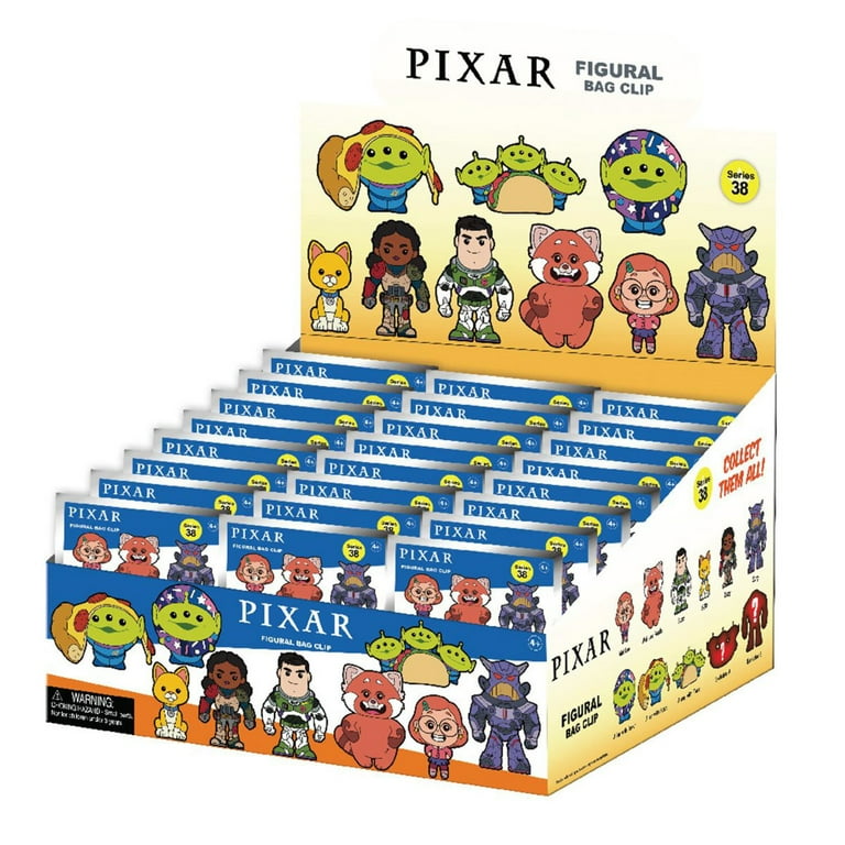Pixar Collection Series 38 3D Foam Bag Clip Display Case 24