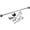 Plain Steel, variant on Speedway Motors Steel Rear Panhard Bar for Ford 8 and 9 Inch Axle, 20" Adjustable Range, Bolt-On Bracket with Urethane-Bushed Adjuster and Frame Support