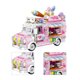 thumbnail image 2 of Bloques de construcción para vagones comedor, juguete educativo para aliviar el aburrimiento, camión de comida para niños y niñas, coche de postres, 590 bloques, 2 of 12