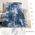 thumbnail image 5 of Navy Blue Ombre Blanket Soft Cozy Warm Throw Blanket for Couch, Plush Fuzzy Flannel Fleece Blankets for Sofa, Gradient Abstract Art Vintage Bed Blankets Lightweight Gifts for Women, 40"x50", 5 of 9