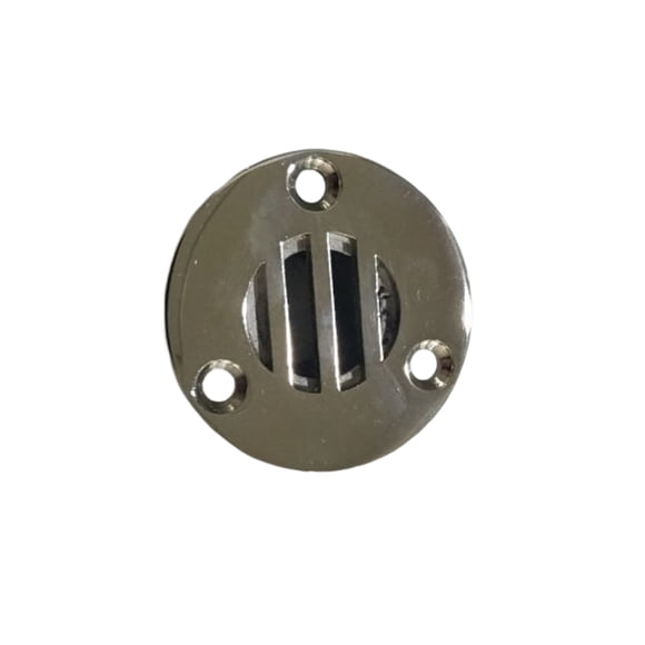 Xingzhi Couvercle de Vidange de Bateau Argenté en Acier Inoxydable Drainage de Bateau Accessoires de Pont Pièces de Rechange 7/8 Pouces(22mm)