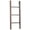 Weathered Gray, variant on BarnwoodUSA Rustic Farmhouse Decorative Ladder - Our 3ft Ladder can be Mounted Horizontally or Vertically | Crafted from 1% Upcycled Wood | No Assembly Required | Weathered Gray