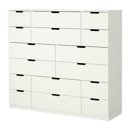 Ikea 16 Drawer Chest White 6204 2085 3426 Walmart Com