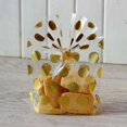 thumbnail image 3 of Bolsas de plástico con puntos dorados y blancos para dulces y galletas, embalaje para regalos, Navidad, boda, fiesta de cumpleaños, 100 unidades, 3 of 4