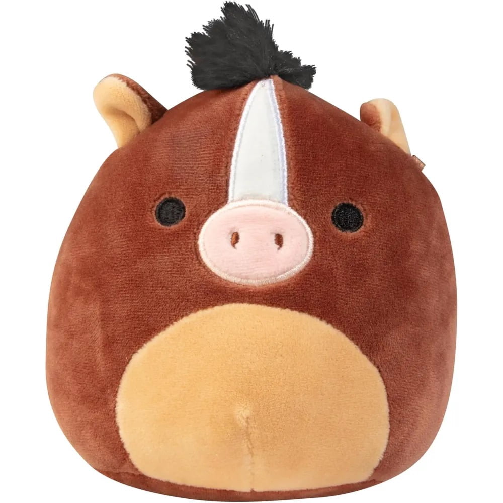(2 pack) Squishmallows 5" Mystery Farm Plush - Recieve 1 of 4 - Horse, Pig, Donkey or Goat - Cute Soft Farm Plush Stuffed Animal Toys- Official Kellytoy - Gift for Kids, Girls & Boys
