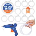 thumbnail image 1 of 15 Rollos de Barras de Pegamento en Barra Hot Glue YesBes 3 ft x 0,43 cm para Pistola de Pegamento, 1 of 6