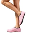 thumbnail image 4 of LTTVQM Water Sports Shoes for Women Men Swim Pool Comfortable Water Socks Aqua Swim Shoes Snorkeling Surfing Running Diving Exercise Beach Shoes Quickly-Dry Slip on 2026 New Shoes Pink 38(US-7), 4 of 5