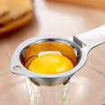 thumbnail image 3 of Elegant Egg Master, Food Grade Stainless Steel, Professional Tool For Effortless Egg Separation, Perfect Design For Quick Yolk Isolation, Suitable For All Bowl Sizes, Lifetime, 3 of 8