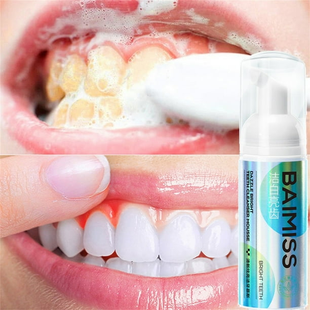 TKing Fashion Toothpaste Whitening Foam，Citrus Baking Soda Toothpaste