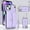 Purple, variant on MYKOMI for iPhone 15 Case 6.1 Inches, Crossbody Purse Wristlet Shoulder Strap Trendy Protective Cover for iPhone 15