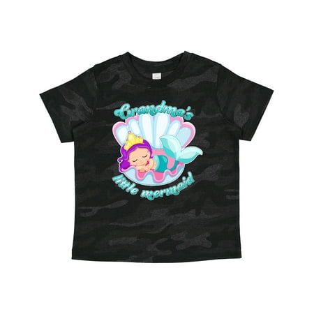 

Inktastic Grandma s Little Mermaid Gift Toddler Toddler Girl T-Shirt
