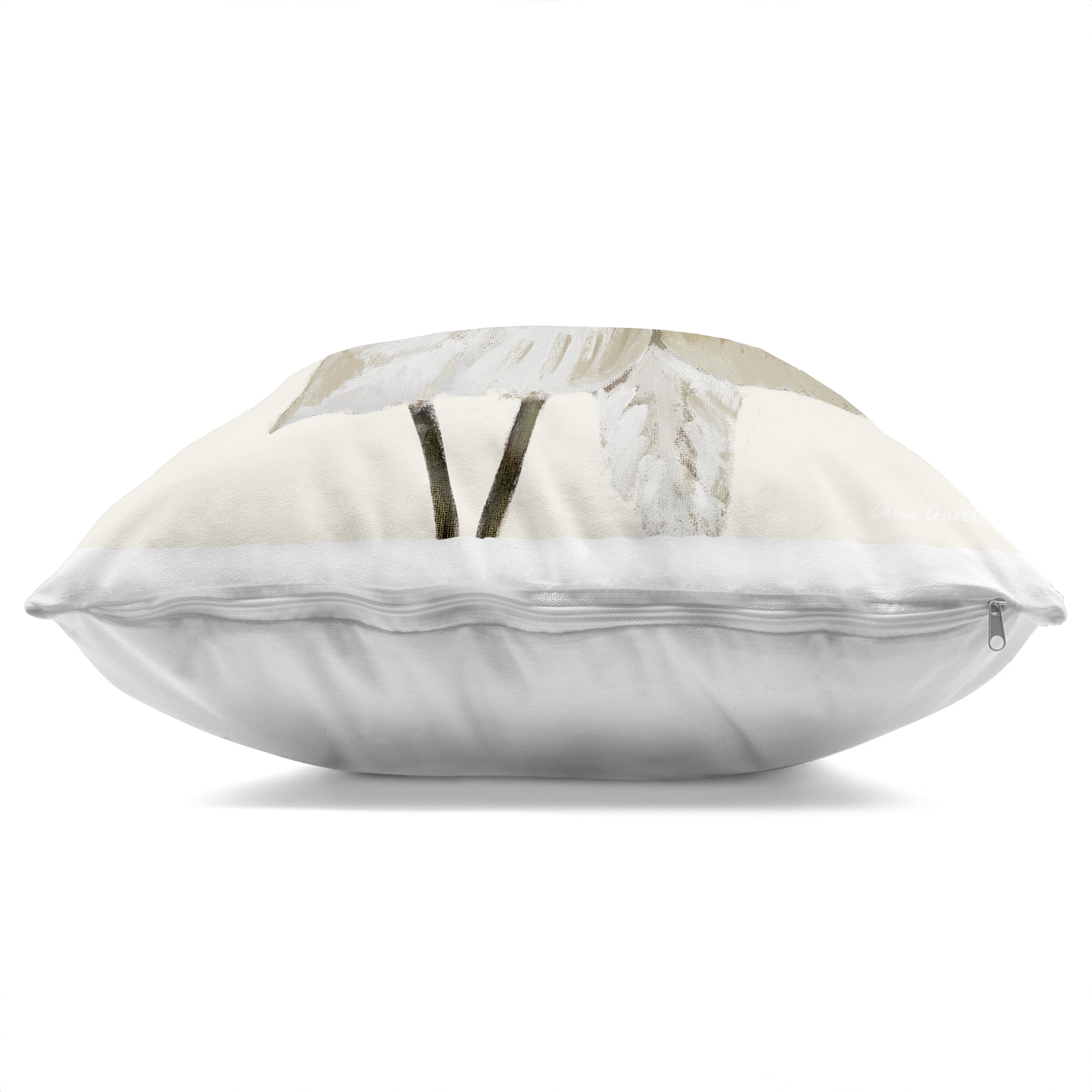 Stupell Industries Neutral Lilies at Dawn Decorative Printed Throw Pillow, design by Lanie Loreth