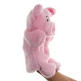 Plush Piggy Hand Puppet Cartoon Pig Puppet Kids Hand Puppet Toys Kids