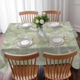thumbnail image 3 of Sage Green Leaves Table Cloth Waterproof Tablecloths, Vintage Abstract Art Botanical Tablecloth Dining Table Cover for Kitchen Party Tabletop Outdoor, Rectangle Tablecloth 60x102 Inch, 3 of 9