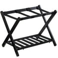 thumbnail image 2 of Costway Set of 3 Folding Luggage Rack with Shelf Travel Suitcase Shoe Storage Holder, 2 of 9
