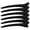 Black, variant on 6 Pcs Duckbill Hair Styling Clips Hair Cutting Clips Hair Sectioning Clips for Hair Styling and Cutting