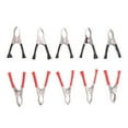 thumbnail image 3 of Dalazy 10 Pieces 75mm Insulated Testing Alligator Crocodile Clips, 3 of 8