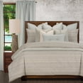 thumbnail image 2 of Siscovers Sandpiper Stripe Ocean Coastal Stripe Duvet Cover and Insert Set Blue Queen N/A 6 Piece Cottage, Nautical & Coastal, Traditional, 2 of 4