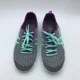 thumbnail image 5 of Asics Womens Sneakers Shoes Gray Q481N Low Top Geometric Lace Up Mesh 10, 5 of 6