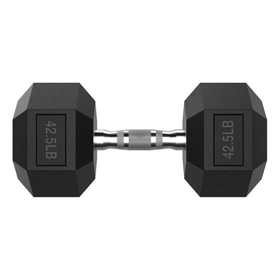 Hex Dumbbell Set 2.5-400 lb, Rubber Encased Exercise & Fitness Dumbbells, Weights Dumbbells Set of 2, Hand Weight for Strength Training