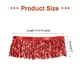 thumbnail image 2 of Uxcell 10 Yardas Fleco de Lentejuelas de 6.3 Pulgadas de Ancho para Costura de Manualidades, Rojo, 2 of 6