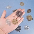 thumbnail image 4 of 1 Box Tibetan Style Alloy Filigree Joiners Links Mixed Color 10.8x7.4x1.8cm 40pcs/box, 4 of 9