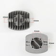 thumbnail image 1 of BTOER Silent Oil-free Air Compressor Air Pump Parts Cylinder Head Replacement Parts Air Compressor Cylinder Head Power Tool, 1 of 7
